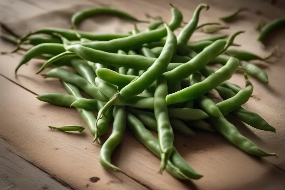Fresh green beans